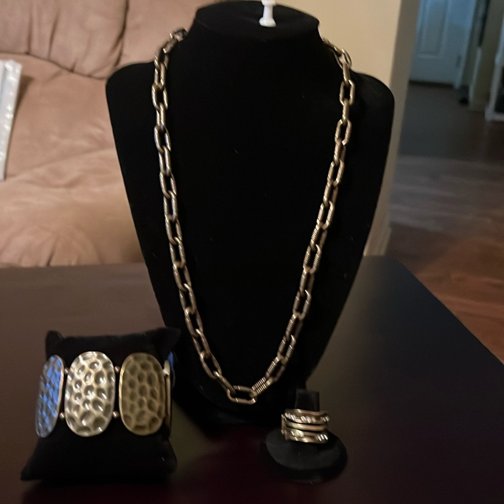 Brass necklace